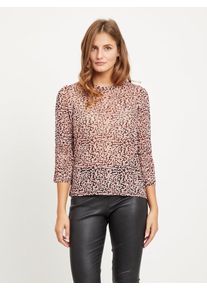 Object, Damen Bluse, Pitaya / Altrosa / Schwarz