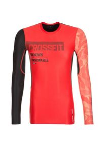 Reebok, Herren 'CrossFit Compression' Trainingsshirt, Rot / Schwarz
