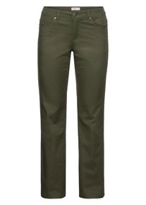 sheego Casual, Damen Basic Bootcuthose, Dunkelgr&uuml;n