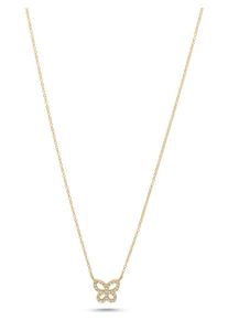 Christ, Damen Kette '87554821', Gold / Wei&szlig;