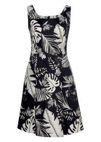 Daniel Hechter, Damen Etuikleid, Schwarz / Offwhite