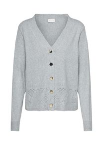 Vila, Damen Cardigan, Grau