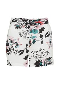 Eksept, Damen Shorts 'Goa', Mischfarben / Wei&szlig;