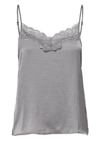 Jacqueline de Yong, Damen Spitzen Top, Grau