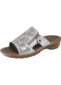 Ara, Damen Slipper 'Hawaii', Braun / Silbergrau