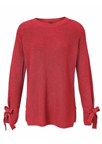 Heine, Damen Pullover, Rot
