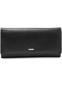 Picard, Damen Bingo Geldbörse Leder 19 cm, Schwarz