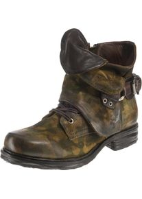 A.S.98, Damen Stiefeletten, Braun / Khaki