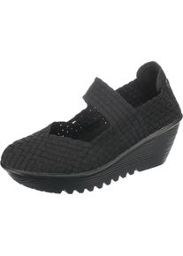 Bernie Mev, Damen Sportliche Ballerinas 'Lulia', Schwarz