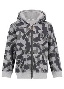 Noppies, Strickjacke 'Palm Bay', Grau / Schwarz