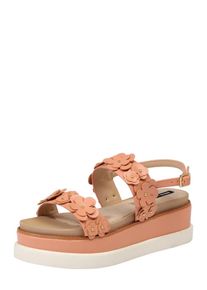 MTNG, Damen Sandalen 'VIRGINIA', Apricot / Weiß
