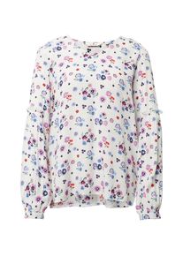 Tom Tailor, Damen Bluse, Mischfarben / Weiß