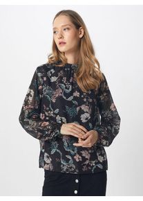 Vila, Damen Bluse 'VANDA', Mischfarben / Schwarz