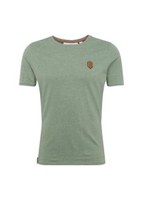 Naketano, Herren T-Shirt 'Italienischer Hengst', Grün