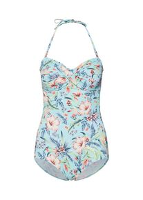 Esprit, Damen Badeanzug 'SOUTH BEACH', Türkis / Mischfarben