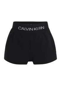Calvin Klein Performance, Damen Sporthose 'WOVEN SHORT', Schwarz