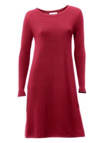 Heine, Damen Strickkleid, Weinrot
