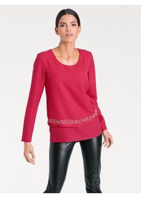 Heine, Damen Bluse im Lagenlook, Grenadine