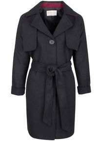 Roosevelt, Damen Mantel, Schwarz