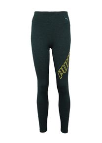 Puma, Damen Sport-Leggings 'Yogini' in 7/8-Länge, Gelb / Schwarz