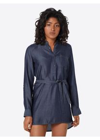 ABOUT YOU, Damen Bluse 'Fabienne', Blue Denim