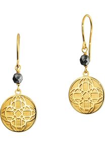 CAI Caï, Damen Ohrhänger 'C1703E/90/E1/', Gold / Schwarz