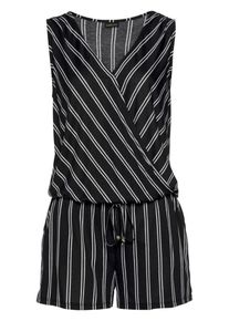 Lascana, Damen Overall, Schwarz / Wei&szlig;