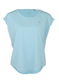 Only Play, Damen Funktionsshirt 'CAROLINE CURVED', Hellblau