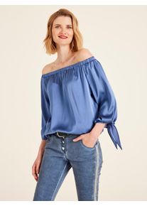 Heine, Damen Bluse, Royalblau
