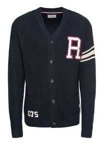 Jack & Jones JACK & JONES, Herren Strickjacke 'JORANTON KNIT CARDIGAN', Dunkelblau