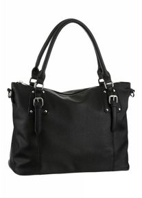 Laura Scott, Damen Shopper, Schwarz
