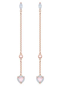 Swarovski, Damen Ohrstecker 'One', Rosegold / Pink