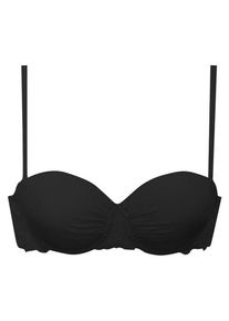 Lascana, Damen Trägerloser Schalen-BH, Schwarz