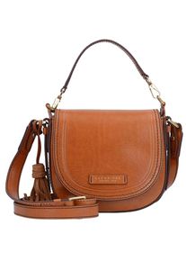 The Bridge, Damen Pearldistrict Handtasche Leder 20 cm, Braun