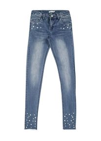 name it, M&auml;dchen Jeans 'NKFPOLLY DNMAGUNA', Blue Denim