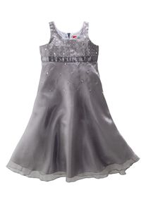 Colors For Life, Mädchen Festliches Kleid, Grau