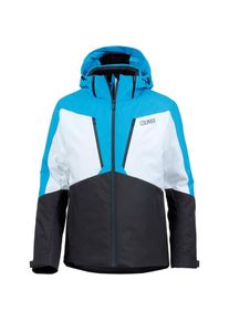COLMAR, Herren Winterjacke, Neonblau / Schwarz / Weiß