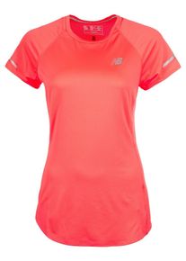 New Balance, Damen Ice 2.0 Laufshirt , Rot