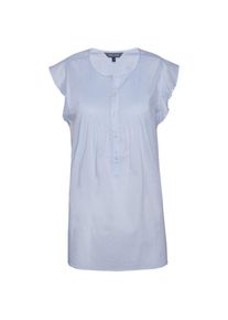 Tommy Hilfiger, Damen Bluse 'NADYA BLOUSE SS', Hellblau