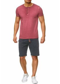 INDICODE JEANS, Herren Shirt 'Keswick', Himbeer