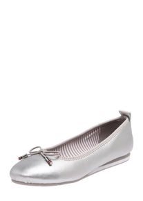 Tom Tailor, Damen Ballerina, Silber