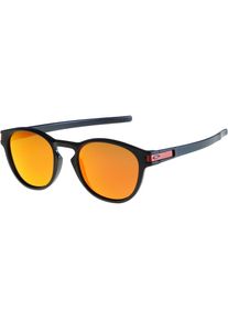 Oakley, Damen Sonnenbrille 'Latch', Orange / Schwarz