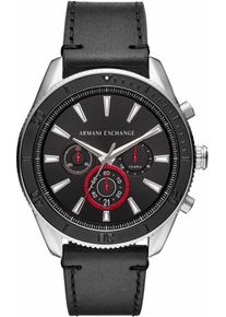 Armani Exchange, Herren Chronograph 'AX1817', Rot / Schwarz / Silber
