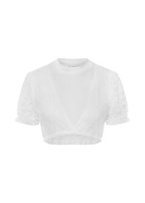 MONDKINI, Damen Dirndl Bluse 'Sandra', Wei&szlig;