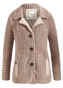 Khujo, Damen Strickjacke 'CARNA', Altrosa