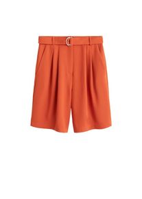 Mango, Damen Shorts 'Melia-i', Orange
