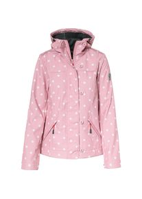 Blutsgeschwister, Damen Jacke, Rosa / Wei&szlig;