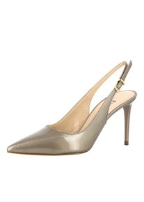 Evita, Damen Sling Pumps 'JESSICA', Gold / Rauchgrau