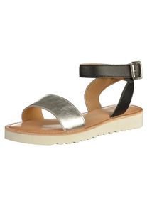 SPM, Damen Sandalen, Schwarz / Silber