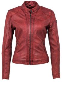 Gipsy, Damen Lederjacke 'LEKSI LEGV', Rot
